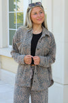 Z Supply: All Day Leopard Jacket - Desert Tan