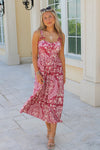 Special Moments Sleeveless Maxi Dress - Mauve