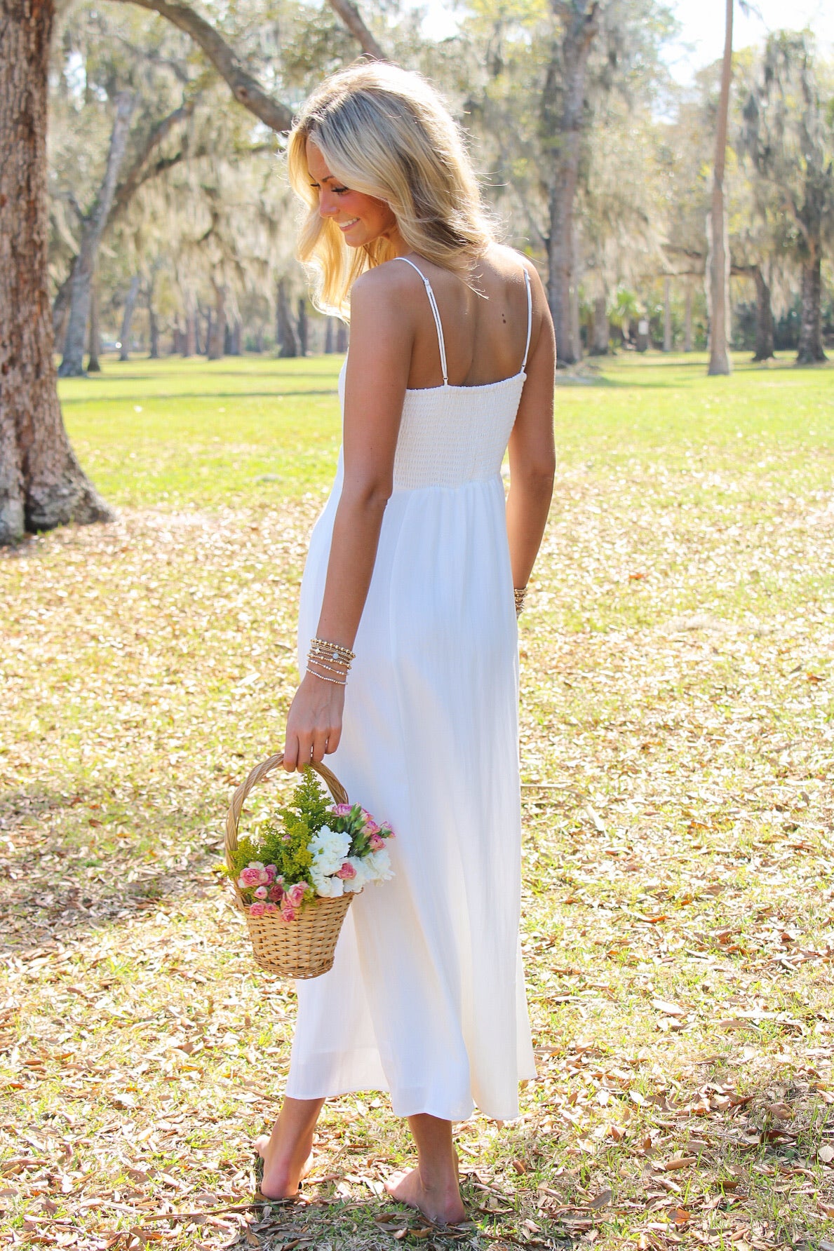 Z Supply: Granada Maxi Dress - White