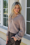 Z Supply: Sadira Fluffy Cardigan - Moonlight