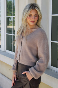 Z Supply: Sadira Fluffy Cardigan - Moonlight