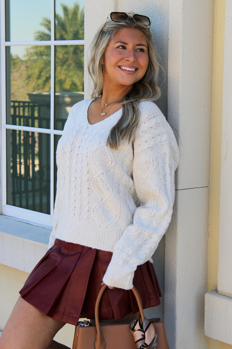 Dear John: Lexi Sweater - Oatmeal