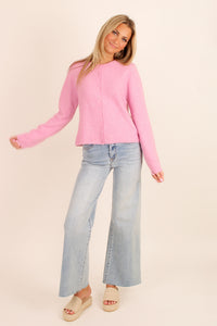 Z Supply: Medina Cardigan - Pink Crush