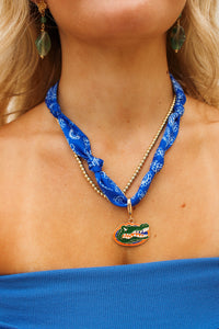 Florida Gators Bandana Scarf Necklace