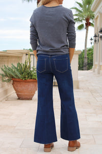 Dear John: Bowie Wide Leg Jean - Star Diamond