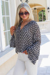 Dear John: Jacquel Top - Whitecap Gray