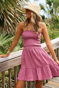 Lotus & Luna: Daquiri Dress - Berry