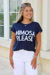 Mimosa Please Pullover Sweater - Navy
