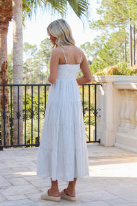 Z Supply: Balos Striped Maxi Dress - Natural