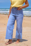 Around Town Straight Leg Denim Pants - Lt. Denim
