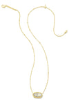 Kendra Scott: Elisa Florida Gold Chain Necklace - Ivory MOP | Makk Fashions