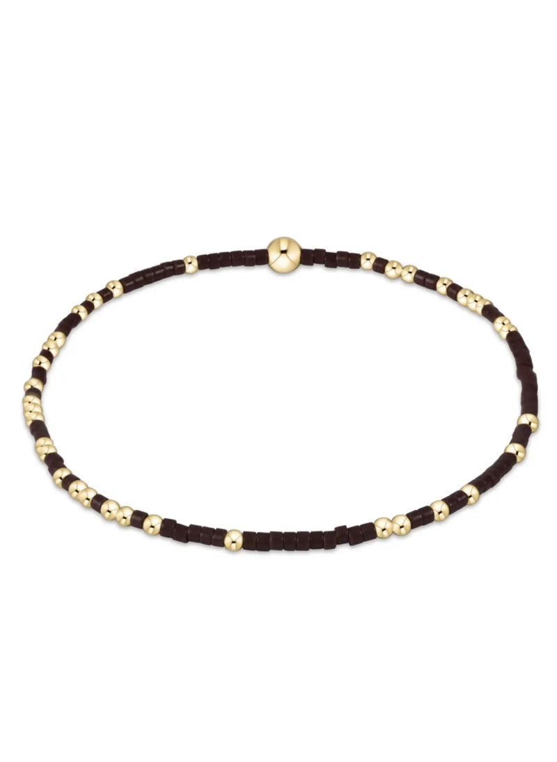 enewton: Hope Unwritten Chocolate Bracelet