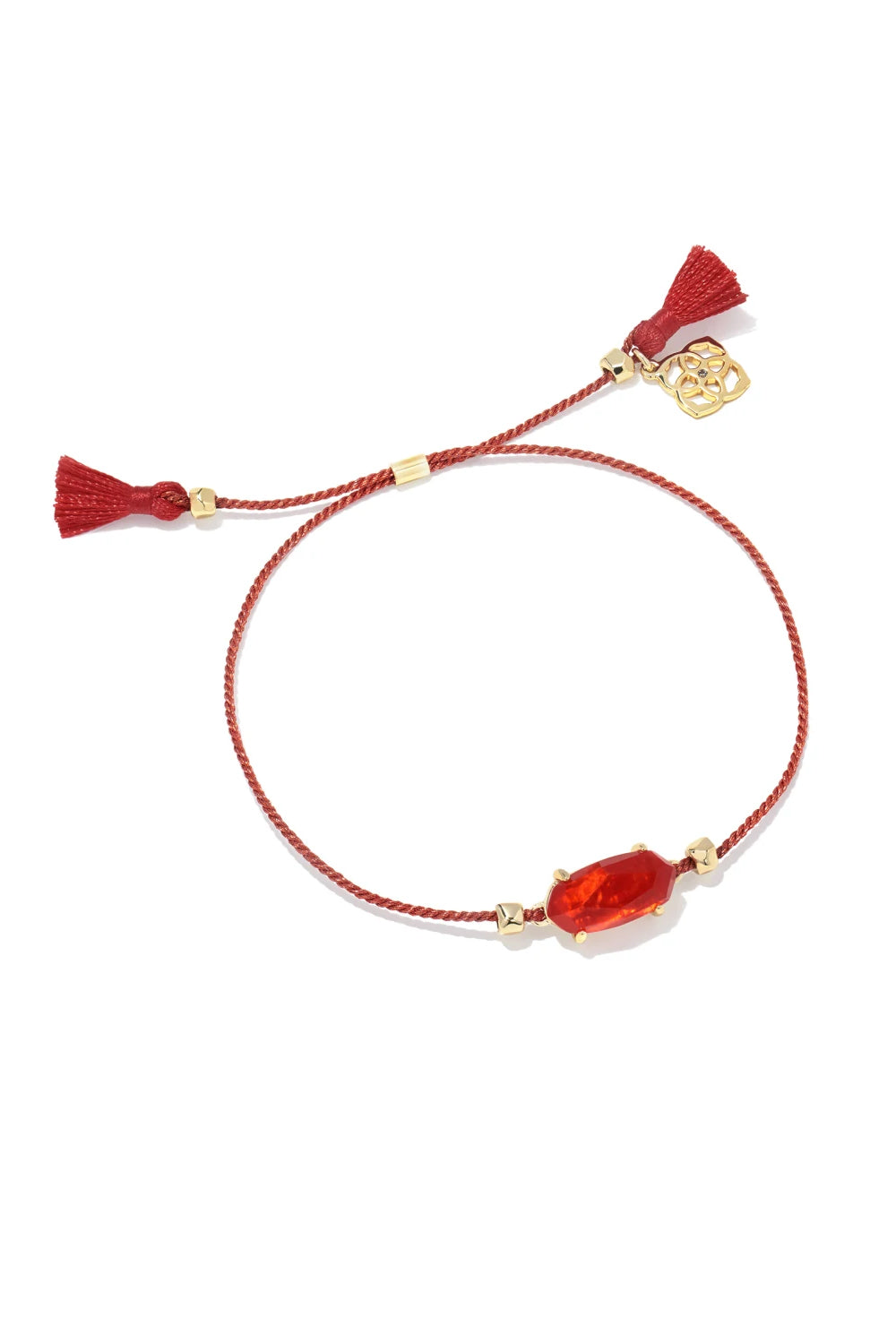 Kendra Scott: Everlyne Red Cord Friendship Bracelet - Red Illusion | Makk Fashions