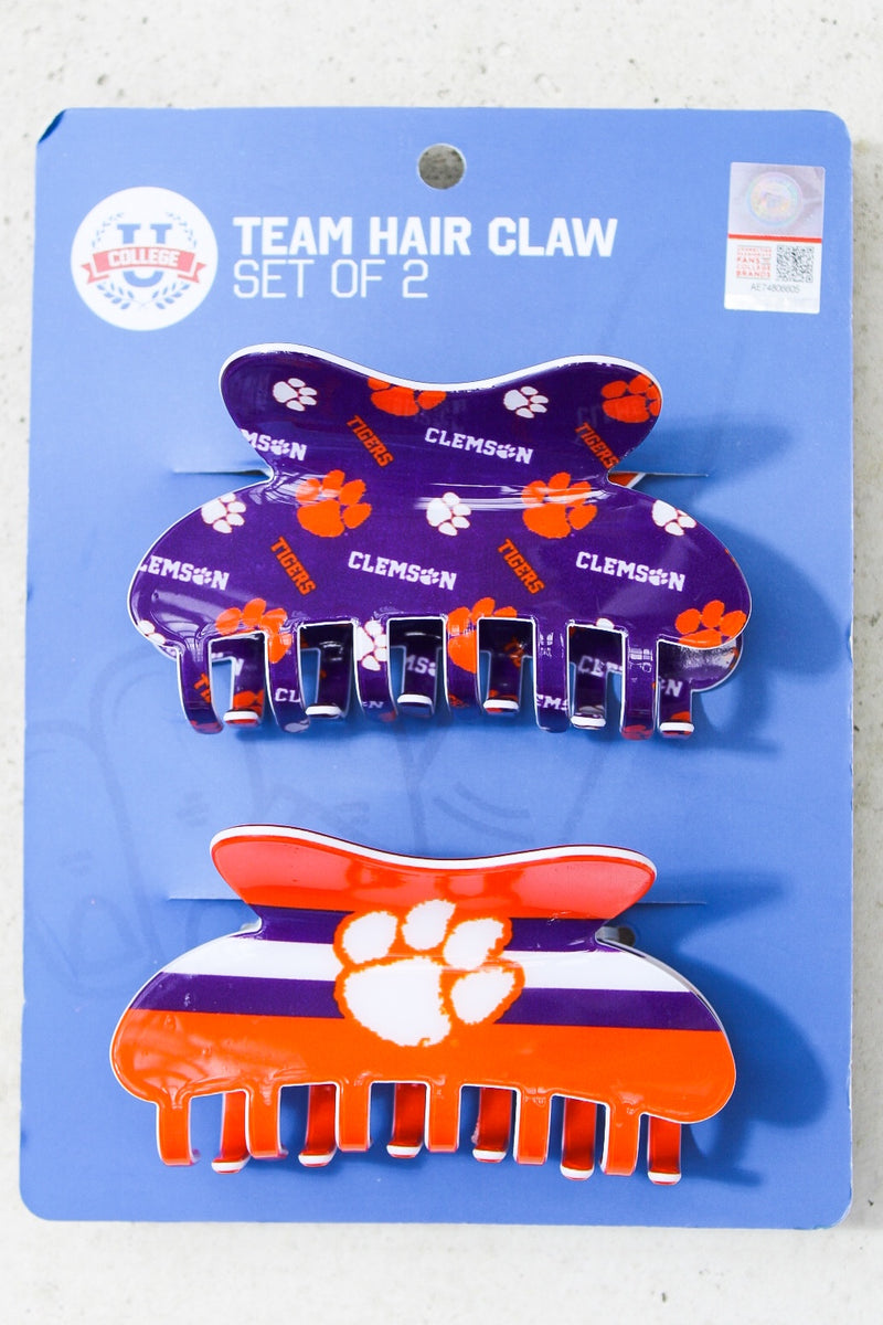 Clemson Tigers Hair Claw