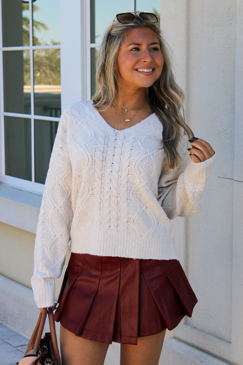 Dear John: Lexi Sweater - Oatmeal