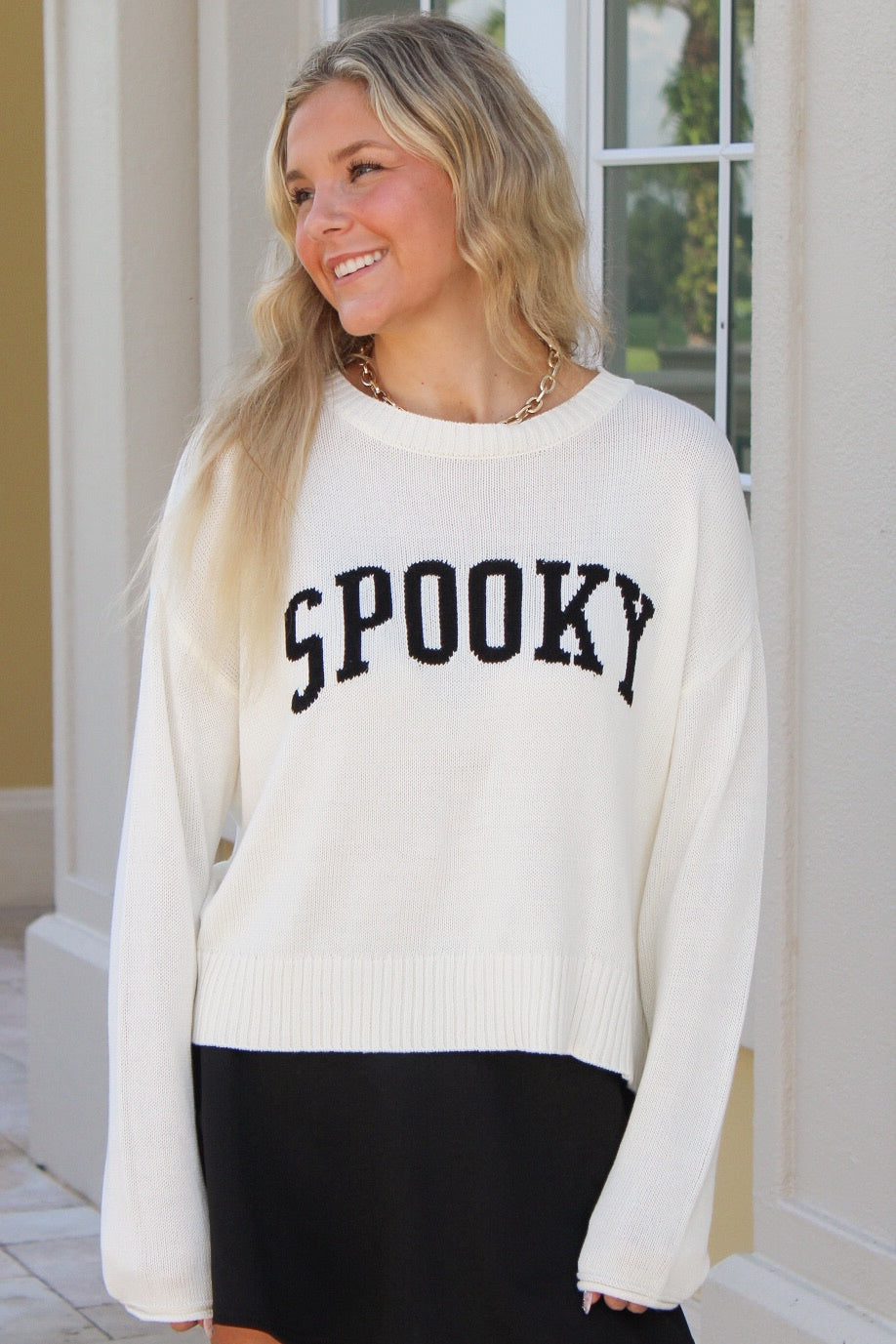Z Supply: Spooky Sweater - Sandstone