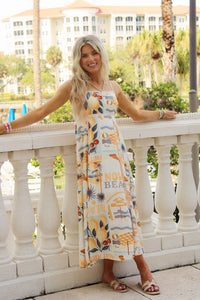 Pacific Highway Midi Dress - Multi