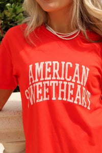 Z Supply: Sweetheart Boyfriend Tee - Lychee