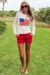 Z Supply: Sienna Flag Sweater - Sea Salt