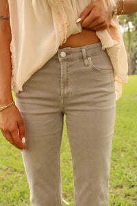 Dear John: Anika Straight Leg Jean - Mink