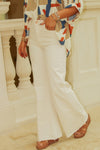 Dear John: Fiona High Rise Wide Leg Jeans - Wheat