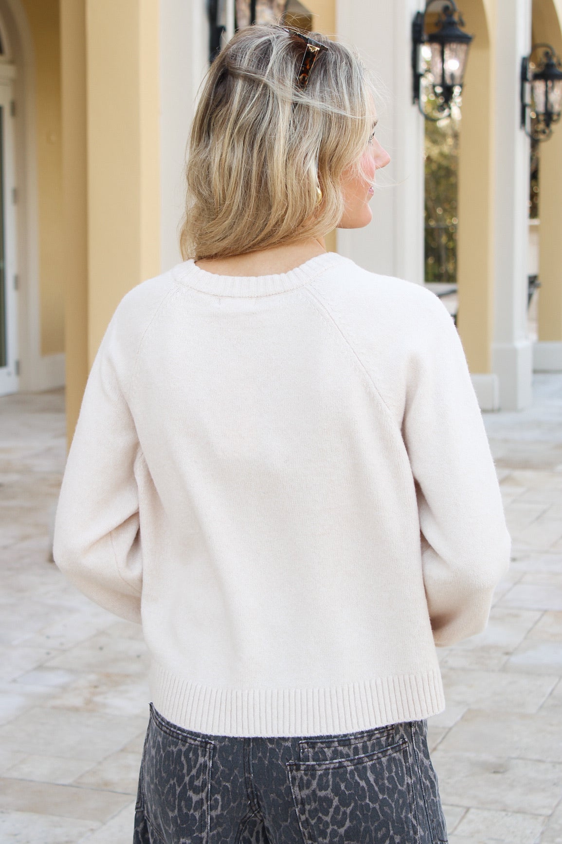 Z Supply: Coming Up Cozy Sweater - Soft Ecru