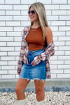 Follow Your Path Racerback Knit Top - Caramel | Makk Fashions