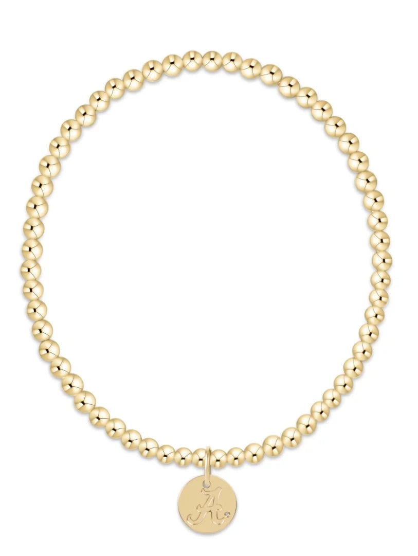 eCOLLEGIATE Classic 3mm Bracelet - Alabama