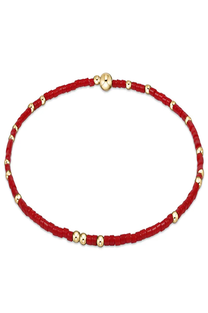 enewton: Gameday Hope Unwritten Bracelet - Bright Red | Makk Fashions