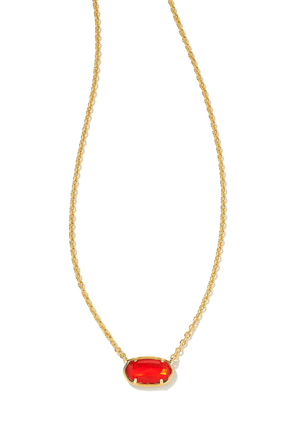 Kendra Scott Grayson Short Pendant Necklace Gold Ivory Mothe | Steve Lennon  & Co Jewelers | New Hartford, NY