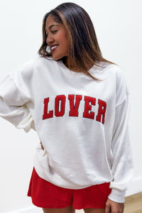 Z Supply: Oversized Lover Sweatshirt - Vanilla Ice