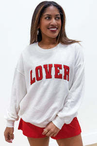 Z Supply: Oversized Lover Sweatshirt - Vanilla Ice