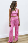 Z Supply: Dawn Cherry Pant - Pink Bisou