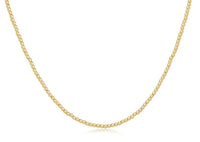 enewton: 15" Choker Classic Gold 2mm Bead - Inspire Charm