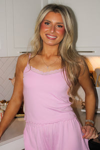 Z Supply: Heart Felt Cami - Pink Crush