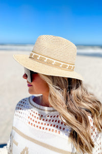 Jasmine Women's Paper Braid Safari Hat - Natural | Makk Fashions