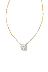 Kendra Scott: Jolie Pendant Necklace - Gold Dichroic Glass | Makk Fashions