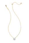Kendra Scott: Jolie Pendant Necklace - Gold Dichroic Glass | Makk Fashions