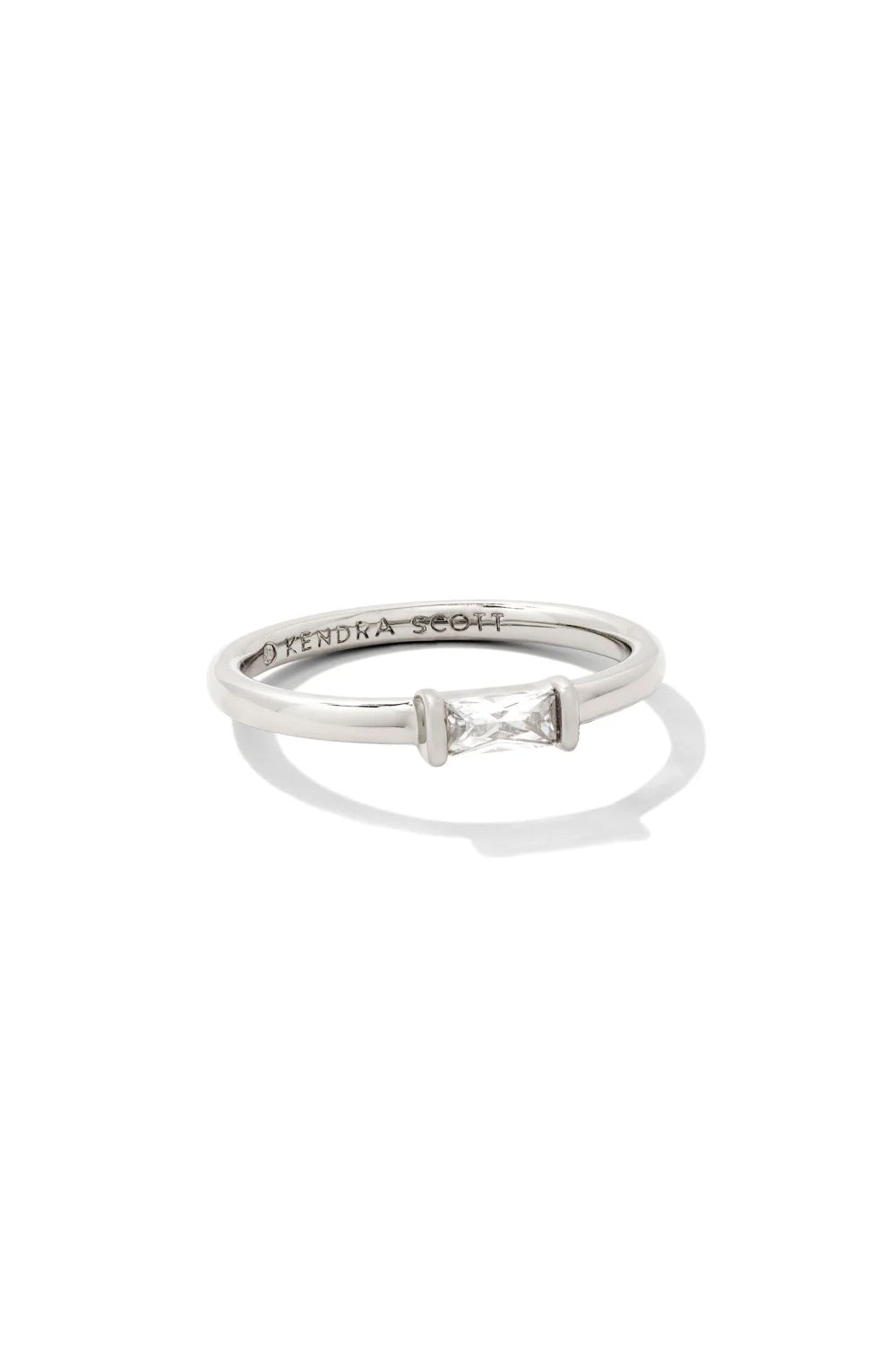 Kendra Scott: Juliette Band Ring - Silver | Makk Fashions