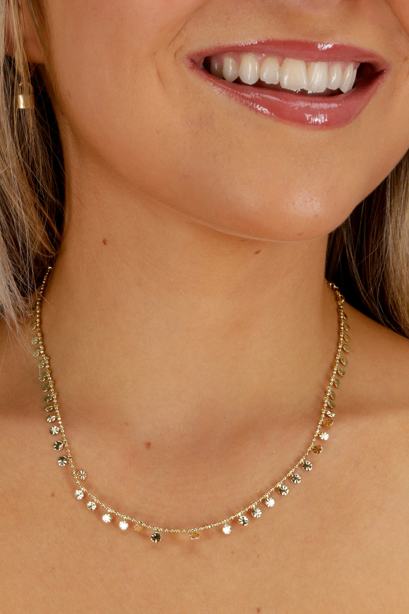 Kendra Scott: Ivy Chain Necklace - Gold | Makk Fashions