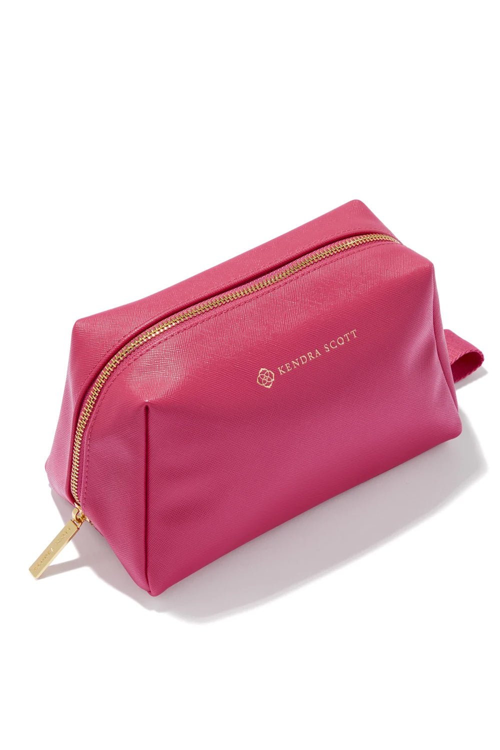 Kendra Scott: Large Cosmetic Zip Case - Hot Pink | Makk Fashions