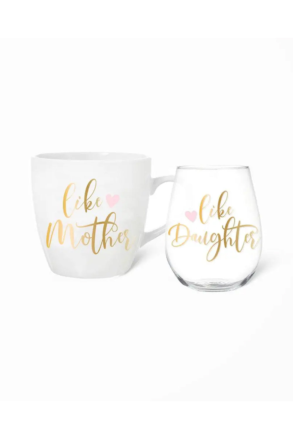 Like Mother Like Daughter Mug + Wine Set | Makk Fashions