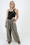 Lotus & Luna: Adventure Cargo Pants Collection - Granite | Makk Fashions