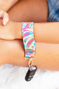 Keychain Wristlet Strap - Let's Get Tropical | Makk Fashions