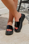 Matisse: Solar Platform Sandal - Black | Makk Fashions