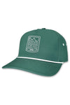 Live Forever Golf: Morrison 5-Panel Performance Rope Hat - Fenway | Makk Fashions