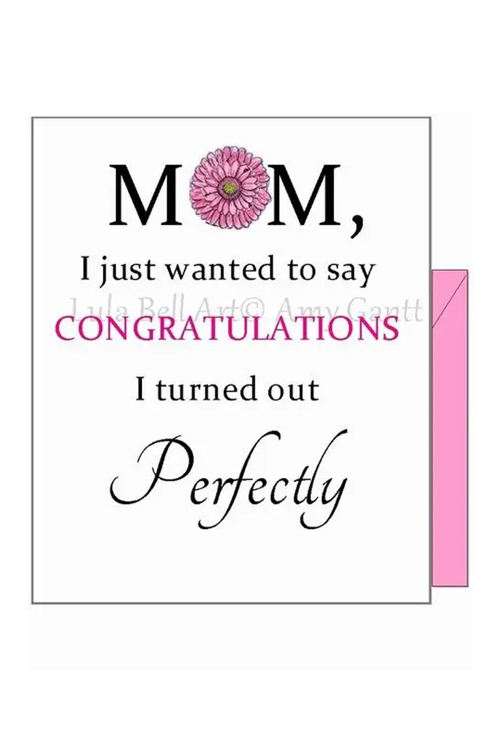 Mother's Day Perfect Greeting Card | Makk Fashions