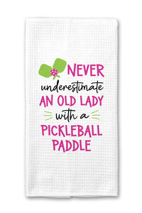Old Lady Pickleball Towel | Makk Fashions