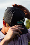 Live Forever Golf: Out Of Office Performance Rope Hat - Charcoal | Makk Fashions