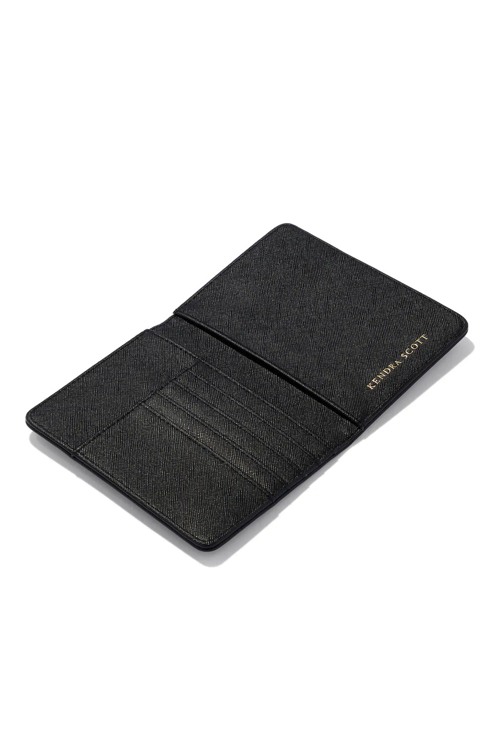 Kendra Scott: Passport Holder - Black | Makk Fashions